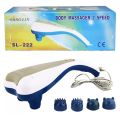 Song Lin SL-222 Blue And White Body Massager, Body Relaxation Body Massager 2 Speed. 