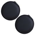 (COKP) 2X Earphone Headphone Carrying Hard Hold Case Storage Bag Box Pocket Collection. 