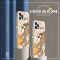 UCUC for Realme 9 Pro / OnePlus Nord CE 2 Lite 5G Back Cover Cheese Mouse Soft Thin Liquid Silicone Phone Case. 