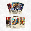 Demon Slayer Jujutsu Kaisen Attack On Titan Haikyuu One Punch Man My Hero Academia Tokyo Revengers Black Clover Anime Big Polaroid Poster Set of 8 Nezuko Tanjiro Gojo Satoru Sukuna Itadori Eren Saitama. 
