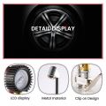 Digital Car Air Tire Gauge Inflator Meter Pressure Manometer With Pvc Pipe Hose For Air Compressor For Charging Car Truck Suv. 