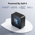 Acasis 100W GAN PD प्रकार सी पावर एडाप्टर DS-7A15, CM073, DS-9003, DS-9005 डकिंग स्टेशन ल्यापटप ट्याब्लेट स्मार्ट फोनको लागि. 