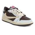 Unisex Brown/White Color Reverse Mocha Sneakers. 