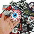 IS Pack of 3  Random Designs Big Size Patch Badges For Cloth | Stickers / Sticker For Clothes | DIY Wilderness Stripes Embroidery Patches For Clothing Adventure Patches. 