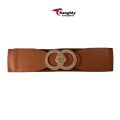 Knot Design Fashion Leather Cotton one Piece Belt for Womens. 