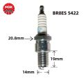 Cross-border original NGK motorcycle spark plugs BR8ES 5422 are suitable for paramotor outboard motor boat Yamaha. 