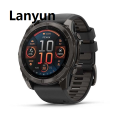 Lanyun Garmin Fenix 8 Sapphire AMOLED 51mm/47mm/43mm premium multisport 2025 GPS smartwatch with Dive Capability, Voice Features. 