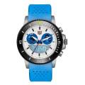 TVG genuine fashion multifunctional electronic watch men and women students watch sports watch waterproof luminous watch (White). 