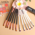 Beauty Facial Synthetic Mascara Brush Eyebrow Set Eye Makeup Brush 6Pcs Eyeshadow Foundation Soft Hair Makeup Tools. 