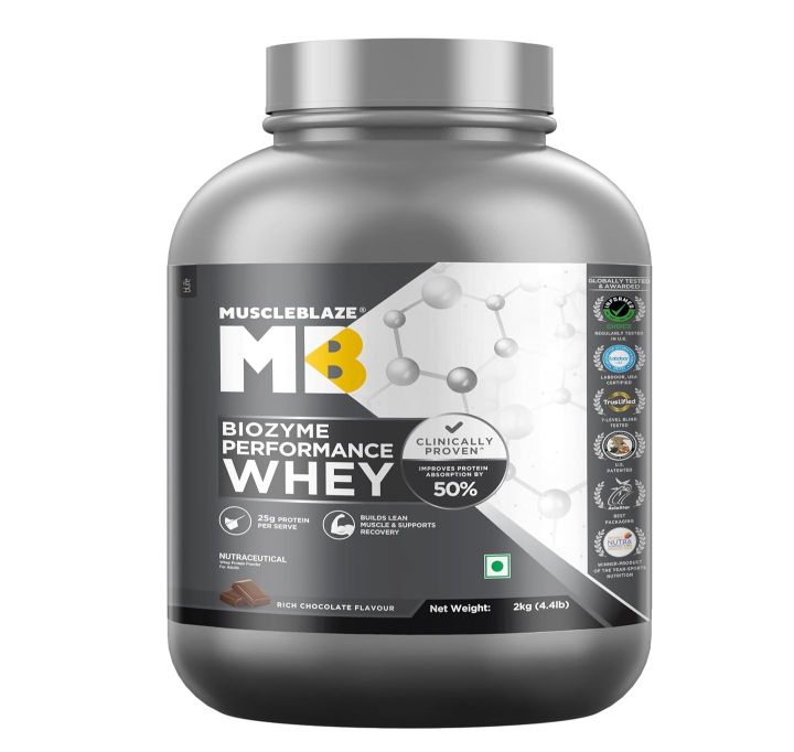 MuscleBlaze%20Biozyme%20Performance%20Whey%20Protein%202kg%20Chocolate%20Flavor%20Labdoor%20USA%20Certified%20with%2025g%20Protein%2011.75g%20EAA%205.5g%20BCAA%204.4g%20Glutamine%20-%20Image%202