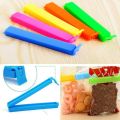 18 Pcs - 3 Different Size Plastic Food Snack Bag Pouch Clip Sealer Large, Medium, Small Snack Seal Sealing Bag Clips Vacuum Sealer (Set of 18, Multi-Colour). 