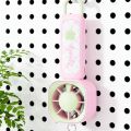 New Quiet Operation Handheld Mini Fan Strong Airflow Lightweight Design High Speed Fan Compact Size Rechargeable Battery Portable Fan Student Use. 