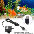 Silent Mini Water Pump USB DC 5V IPX8 Water Pump for Aquarium Fountain Water Circulation Fish Tank Water Cooling Pump. 