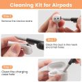 7 in 1 Electronic MultiCleaner kit brush, Cleaning Kit for Monitor Keyboard Airpods, Screen Dust Brush Including Soft Sweep, Swipe, Airpod Cleaner Pen, Key Puller and Spray Bottle(Multi Color). 