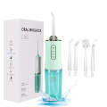 Water Flossers for Teeth, 220ml Portable Water Flosser, Rechargeable Battery Cordless Water Flosser, 4 Floss Picks, IPX7 Waterproof Teeth Cleaner, 3 Pressure Modes Travel, Home. 
