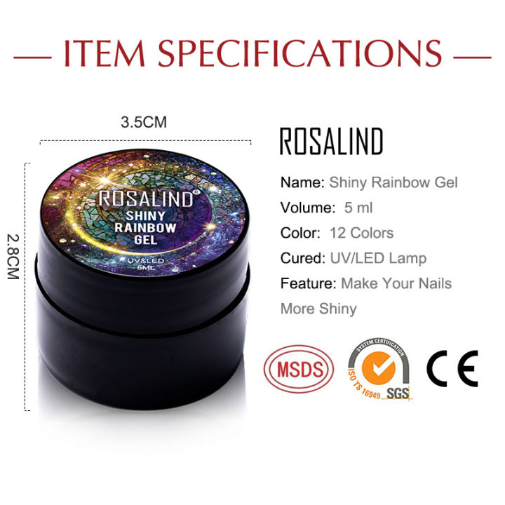 ROSALIND%205ml%20Shiny%20Rainbow%20Gel%20Nail%20Polish%20Platinum%20Nails%20Art%20For%20Manicure%20Nail%20Gel%20LED/UV%20Lamp%20Top%20Base%20Coat%20Primer%20-%20Image%206