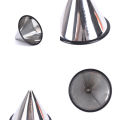 1PC Stainless Steel Pour Over Cone Dripper Reusable Coffee Filter Cup Stand  Podazz. 