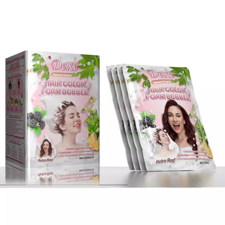 Dexe%20Color%20Foam%20Bubble%20Shampoo%20for%20Men%20Women%20(Loose%20Pack%20Of%203)%20-%20Retro%20Red%2025ml%20-%20Image%202
