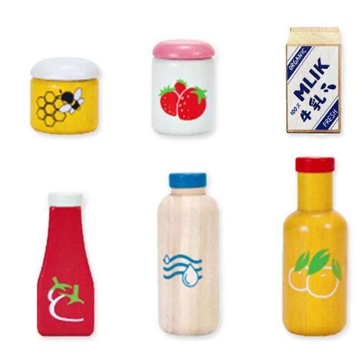Baby%20Kitchen%20Toys%20Wooden%203D%20Play%20House%20Sauce%20Bottle%20Honey%20Lifelike%20Strawberry%20Solid%20Wood%20Simulation%20Educational%20Toy%20Gift%20-%20Image%202
