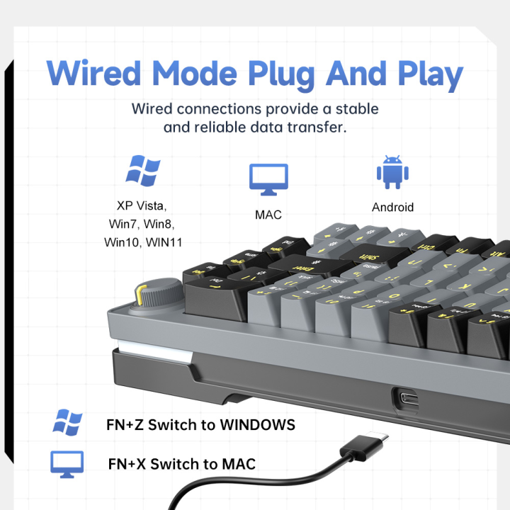 Zifriend%20AG68%2067%20Keys%20with%20knob%20Hot-Swappable%20Switch%20ABS%20Keycap%20Rainbow%20Gasket%20Structure%20Wire%20N-Keys%20Rollover%20Gaming%20Mechanical%20Keyboard%20-%20Image%206