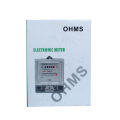 Electronic Meter Ohms. 
