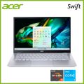 Acer Swift Go 14 | AMD Ryzen 5 7430U | 8GB DDR4 RAM | 512GB NVMe SSD | 14" FHD 60Hz IPS Display | 100% sRGB | HD Cam | BackLit - Finger Print | 1.25 Kg | Windwos 11 | 2 Years Authorized Brand Warranty | Mercantile. 