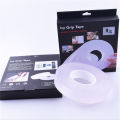 Double-Sided Nano Adhesive Tape: Washable and Reusable. 