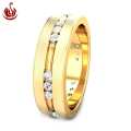 Sazuna Jewellers Daryl Diamond Band For Men - 1 Pcs 14 Karat. 