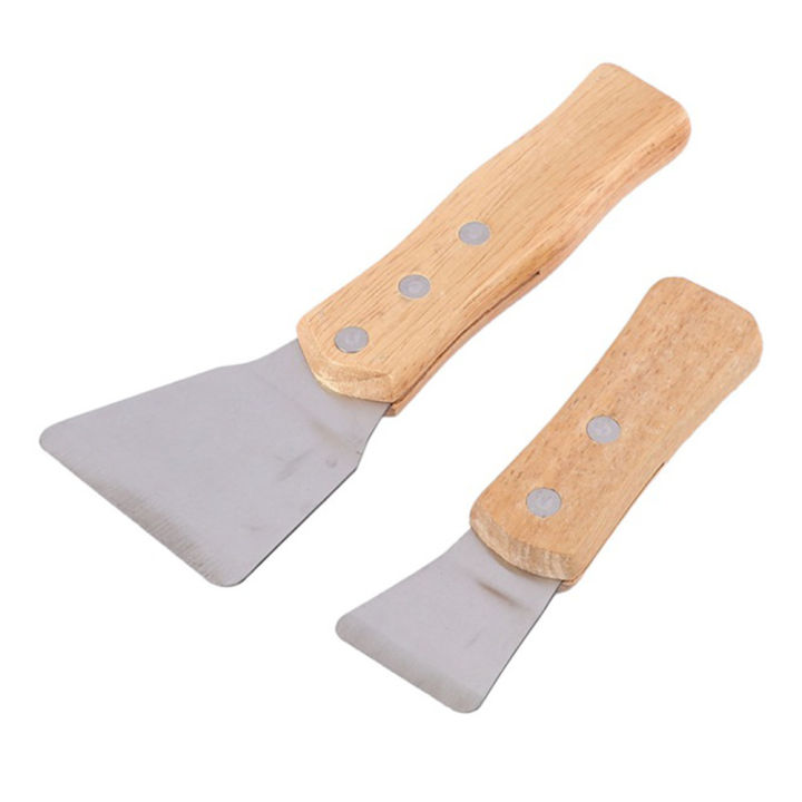 NAMUNY%201Pcs%20Ceiling%20Install%20Spatula%20Scoop%20with%20Wooden%20Handle%20Stretch%20Ceiling%20Film%20Shovel%20Accessories%20for%20Welding%20Harpoon,%20Large%20-%20Image%203