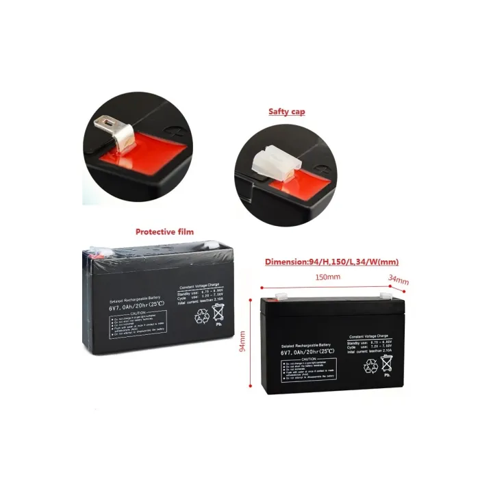 6V%207AH%20Battery%206V7AH%20for%20Children%20Electric%20Toy%20Car%20Baby%20Carrier%20UPS%20Backup%20Desk%20LED%20Light%20Lead-acid%20Rechargeable%20Accumulator%20New%20-%20Image%203
