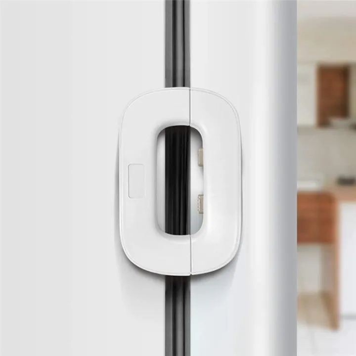 FORIDE%20Refrigerator%20Freezer%20Door%20Lock%20for%20Kids%20Child%20Proof%20Refrigerator%20Latch%20Lock%20No%20Tools%20Required%20Easy%20Installation%20Gray%20-%20Image%202