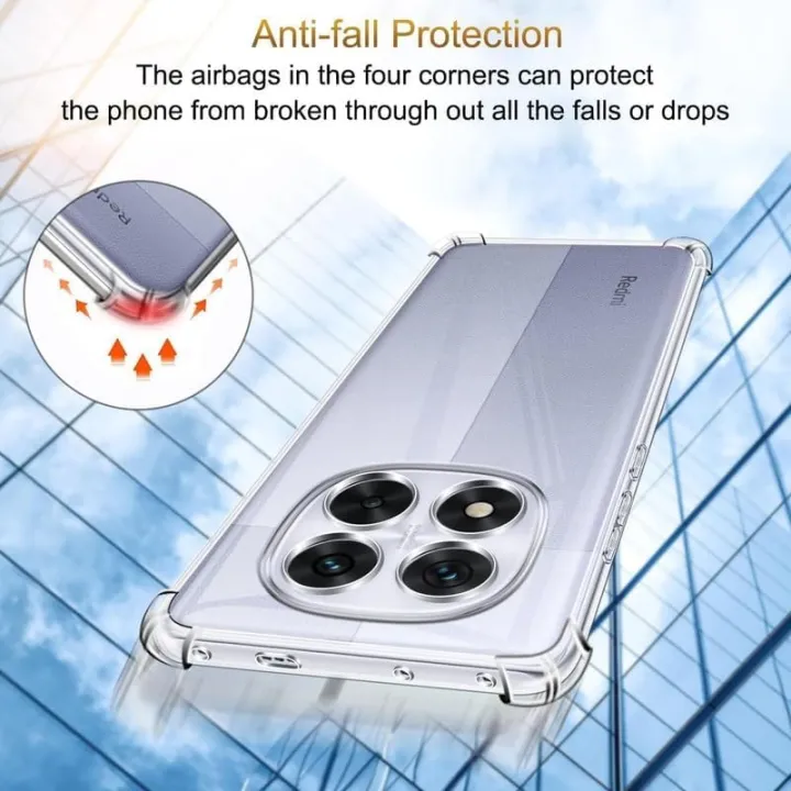 Bumper%20Case%20Clear%20Flexible%20Back%20Cover%20for%20Redmi%20Note%2014%20Pro%205G%20-%20Transparent%20-%20Image%204