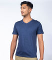 BHU Mens' Staple V-Neck Cotton T-shirt. 
