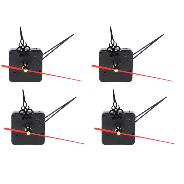 FORIDE 4X Modern Quartz Wall Clock Mechanism Movement Repair Replacement Parts