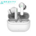Gravity Bassbuds MAX | App Support | 6EQ Modes | ANC | ENC |40 Hours | 13MM | Bluetooth 5.3 | True Wireless Earbuds. 