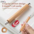 Wenefang 1pc Nail Art Nail Magnetic Stick Cat Eye Magnetic Rod Wooden Handle Fashion Cylindrical UV Gel Magnet Tools Double End Nail Design Tools. 