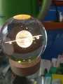 3D Crystal Ball LED Table Lamp with Wooden Base - 6cm | Perfect Home and Office Decor3D Crystal Ball LED Table Lamp with Wooden Base - 6cm | Perfect Home and Office Decor. 