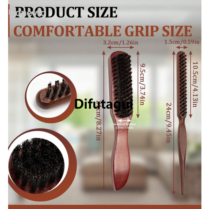Difutagui%20Hair%20quality%20scalp%20press%20electric%20-%20suitable%20for%20all%20reducing%202025%20New%202025%20frizz%20and%20static%20brush%20-%202%20piece%20premium%20wooden%20brush%20set%20-%20Image%204