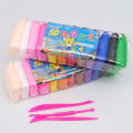 Ultra Soft Spongy Fluffy 12 Colors Air Dry Clay. 