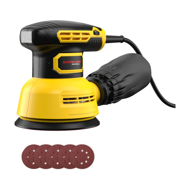 (GGBR) 5-Inch Random Orbital Sander 12000RPM 6 Variable Speed Sander ...