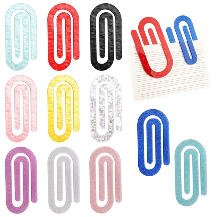 Jumbo Paper Clips, 11-Pack, Personalized Office Paperclip for Home ...