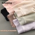 Sutuiying 1Pc Women Panties Quick Drying Briefs Seamless Underwear Solid Silky Female Soft Underpants Summer Cool Panties Lingerie BRYT. 
