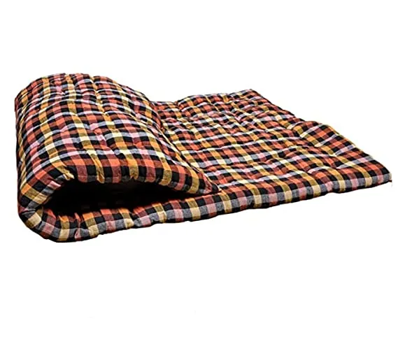 Cotton%20Double%20Bed,%20Foldable,%20Light%20Weight%20Mattress%20Soft%20Medium%20Gadda%20(Multicolour,%202%20Sleeping%20Capacity,%204%20x%206%20ft%20or%2072%20x%2048%20Inch)(Pack%20of%201)%20-%20Image%202