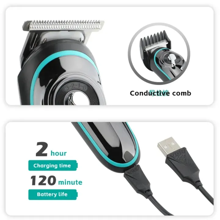 VGR%20V075%20Hair%20Clipper%20Professional%20Barber%20Household%20Whole%20Body%20Washable%20Salon%20USB%20LCD%20Recharging%20Trimmer%20Haircut%20VGR%20075%20By%20Smart%20Gallery%20-%20Image%208