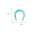 Enacolor Minimalist Candy Colored Cloud Sponge Hairbands for Women Girl Autumn Winter Temperament Bundle Hair Hoop Accessories. 