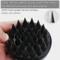 Hair Scalp Massager Shampoo Hair Brush with Soft Silicone Bristles for Anti Dandruff, Exfoliating with Scalp Care Manual Head Massager. 