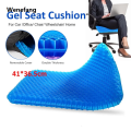 Wenefang Car Pillow Office Cooling Pad Egg Sitter Gel Flex New style Seat Cushion Soft Silicone Honeycomb Design. 