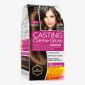LOreal Paris Casting Creme Gloss Hair Color - 530 Praline Brown (87.5g+72ml). 