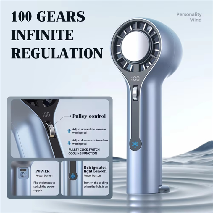 Handheld%20Fan%20with%20Adjustable%20Speeds%203000mAh%20Battery%20Portable%20Cooling%20Device%20for%20Outdoor%20Use%20-%20Image%204