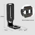 For Sony Fuji Dslr Universal 1/4 Inch Screw Camera L Bracket Swiss Vertical Video L Plate. 